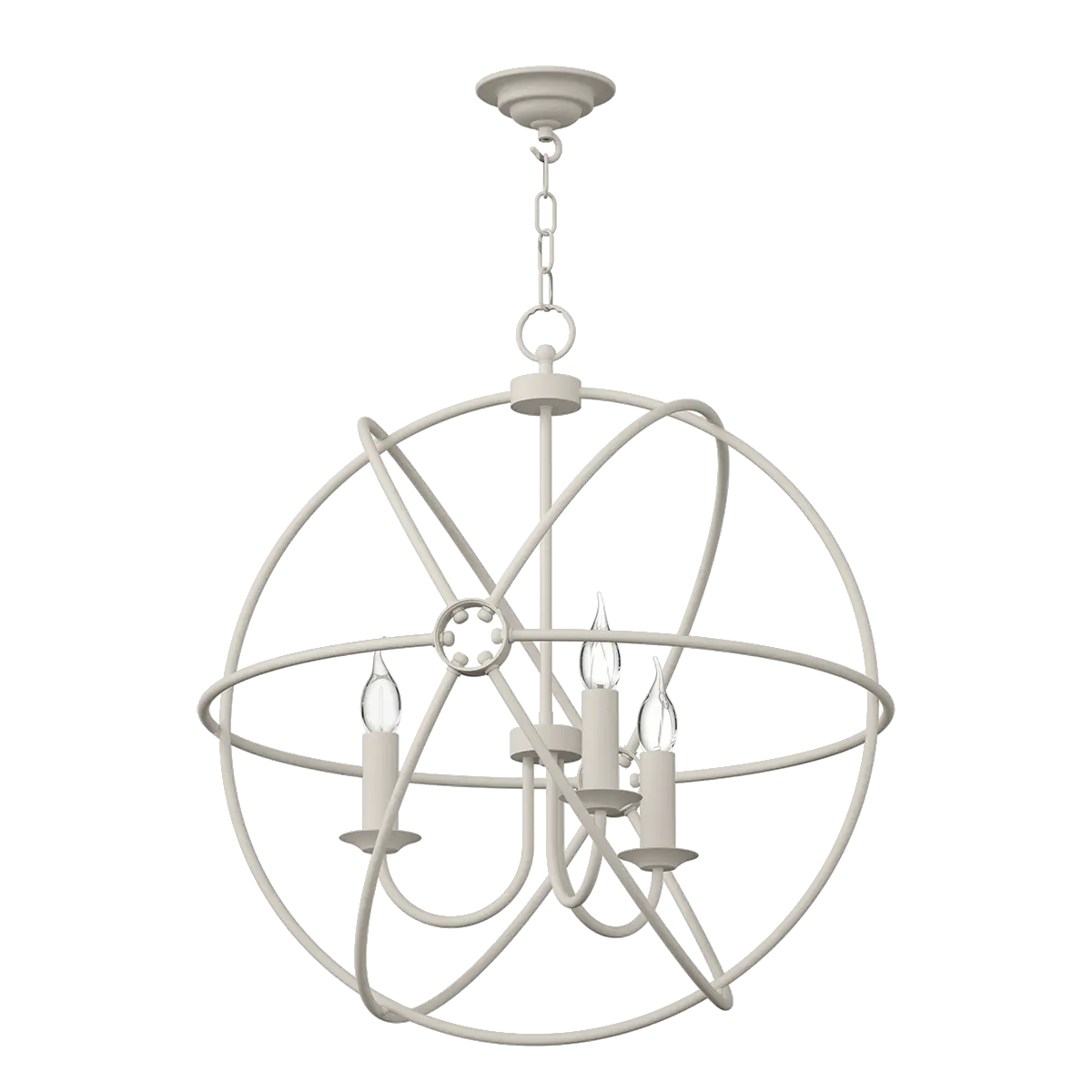 Orb Bespoke 3 Light 600mm Pendant (Choice of Colours)