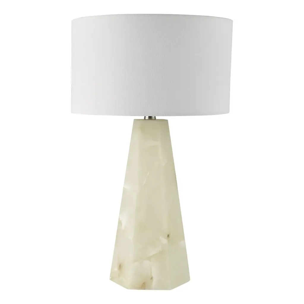 Paget Alabaster Table Lamp Base Only