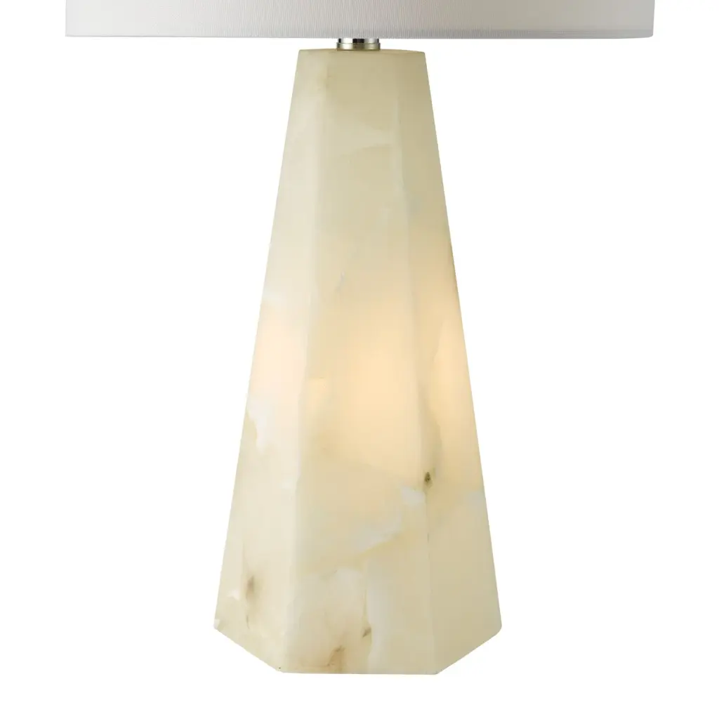 Paget Alabaster Table Lamp Base Only