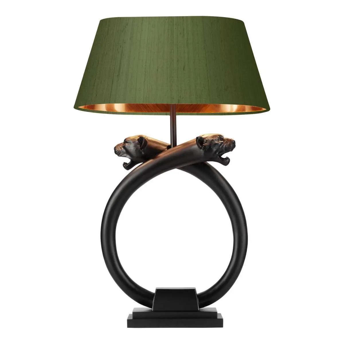 Panther Black Table Lamp Base Only