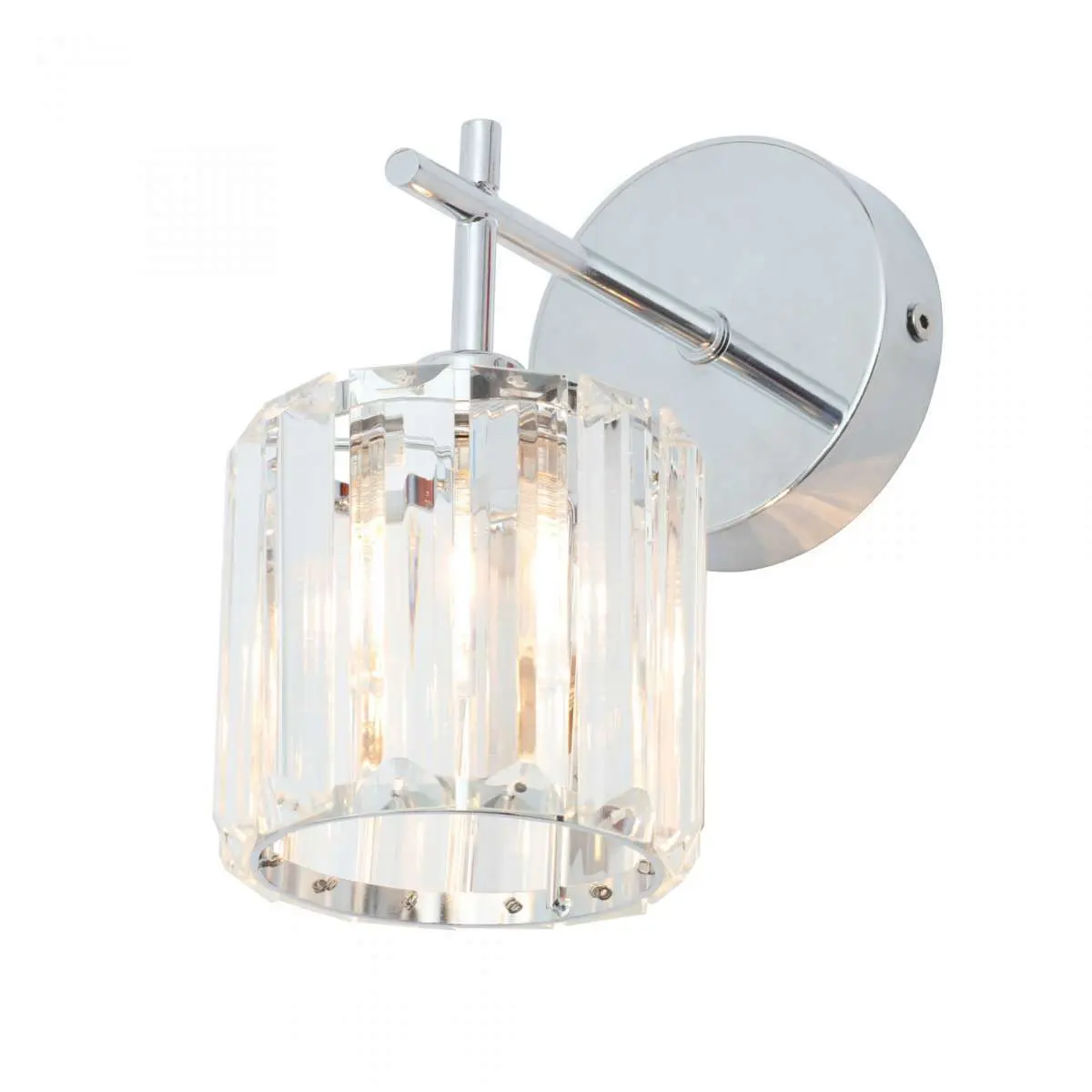 Pegasi Single Chrome Wall Light IP44