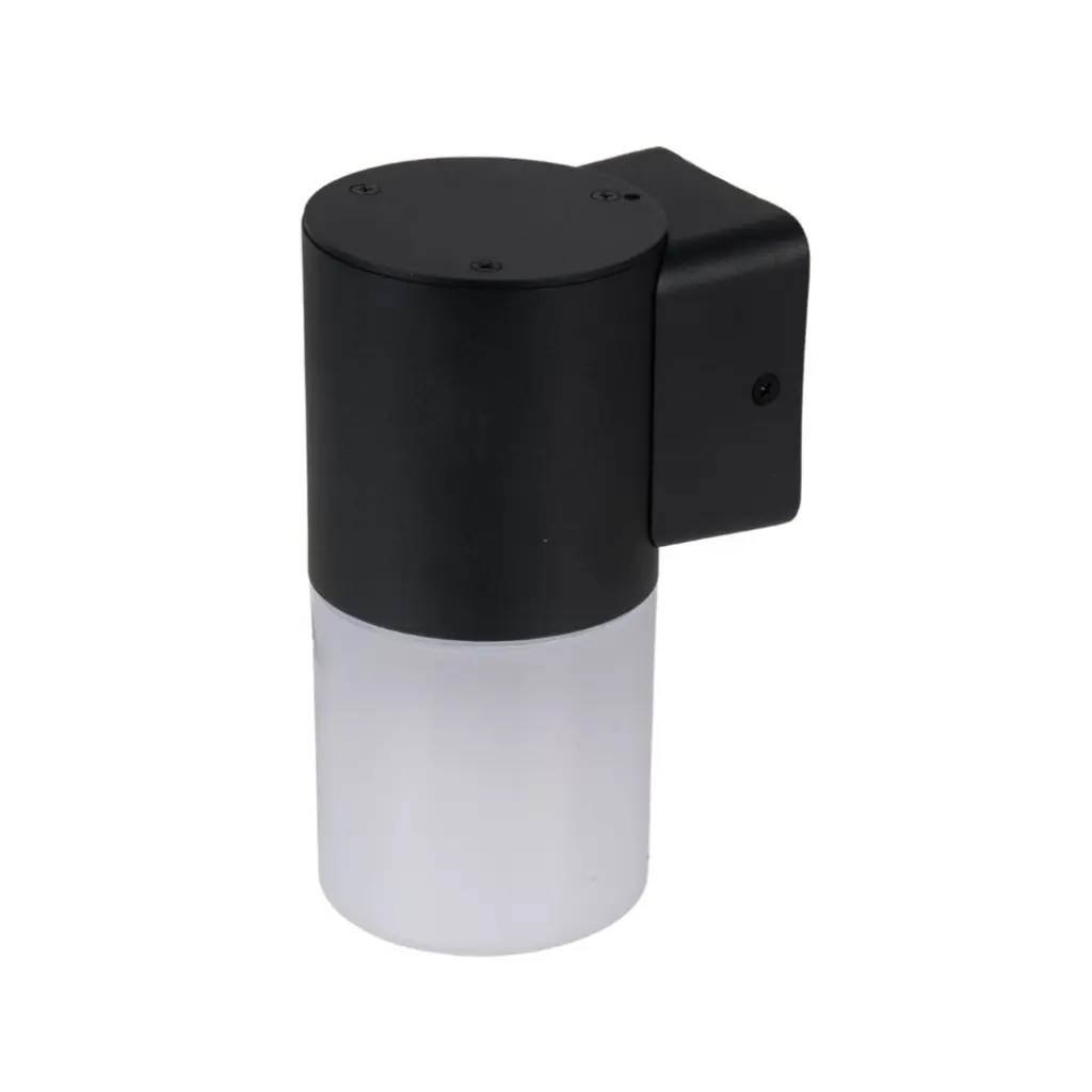 Piper Single Black Wall Light IP44
