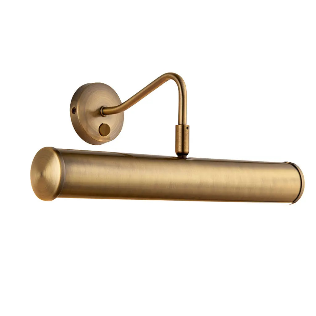 Turner Antique Brass Picture Light 355mm