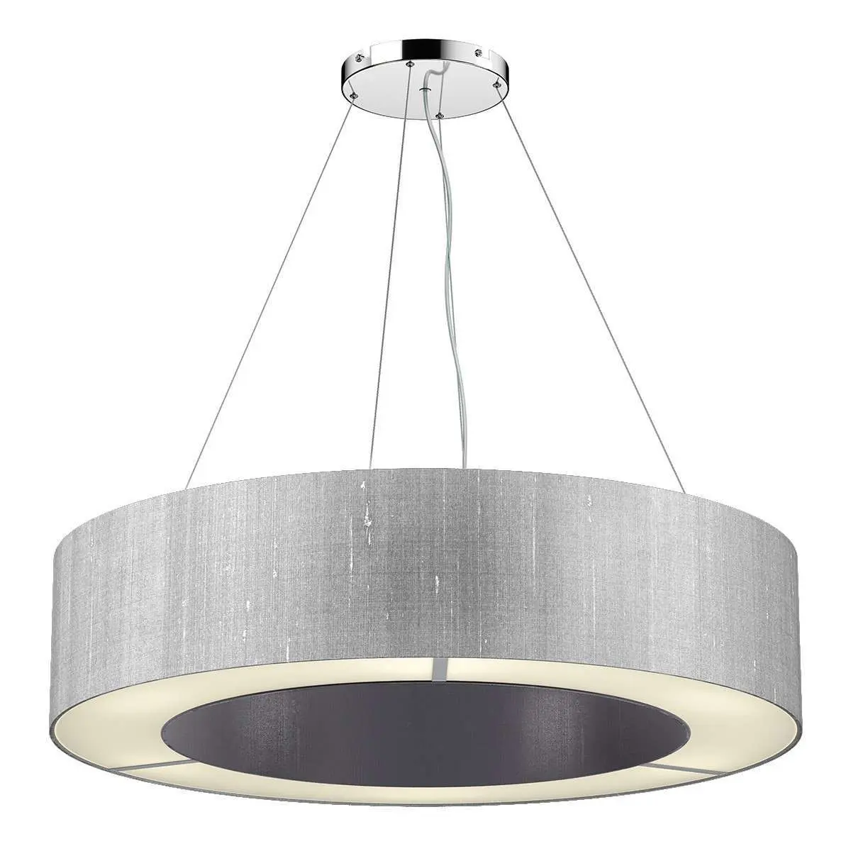 Polo Bespoke 50cm 4 Light Two Tone Shade Pendant