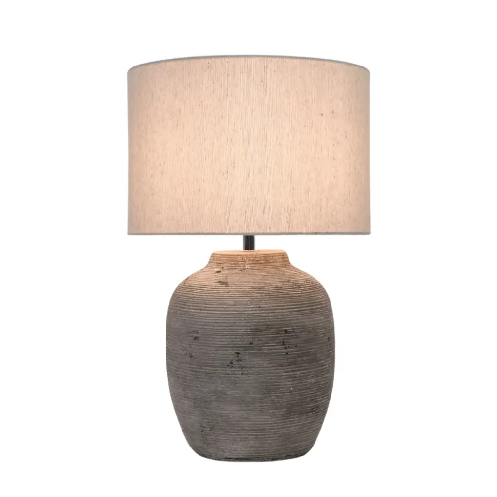Remy Ceramic Table Lamp C/W Shade