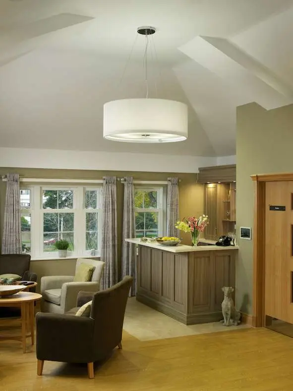 Renoir 60CM 6 Light Pendant Complete with Bespoke 100% Silk Shade