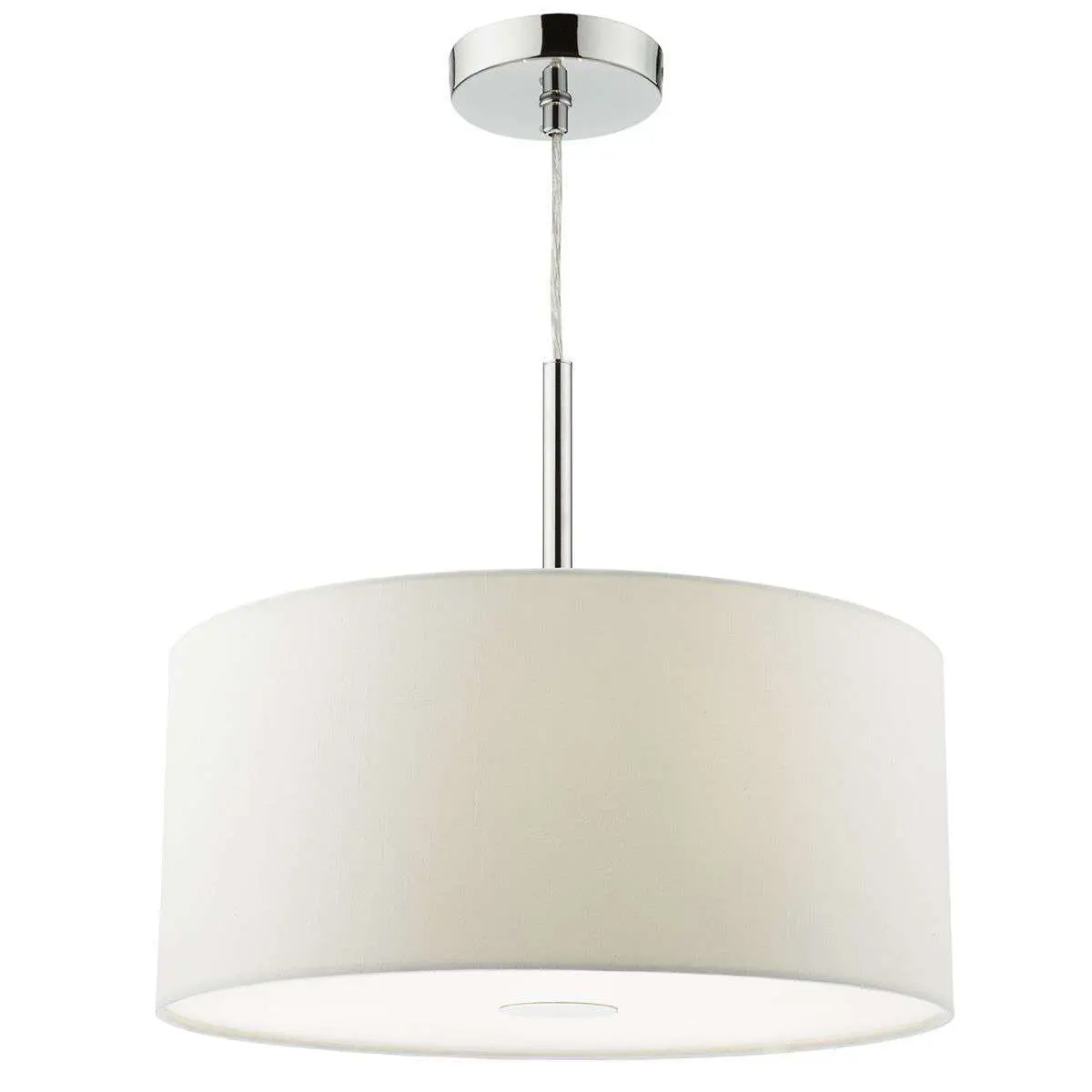 Ronda 3 Light Pendant 40cm White