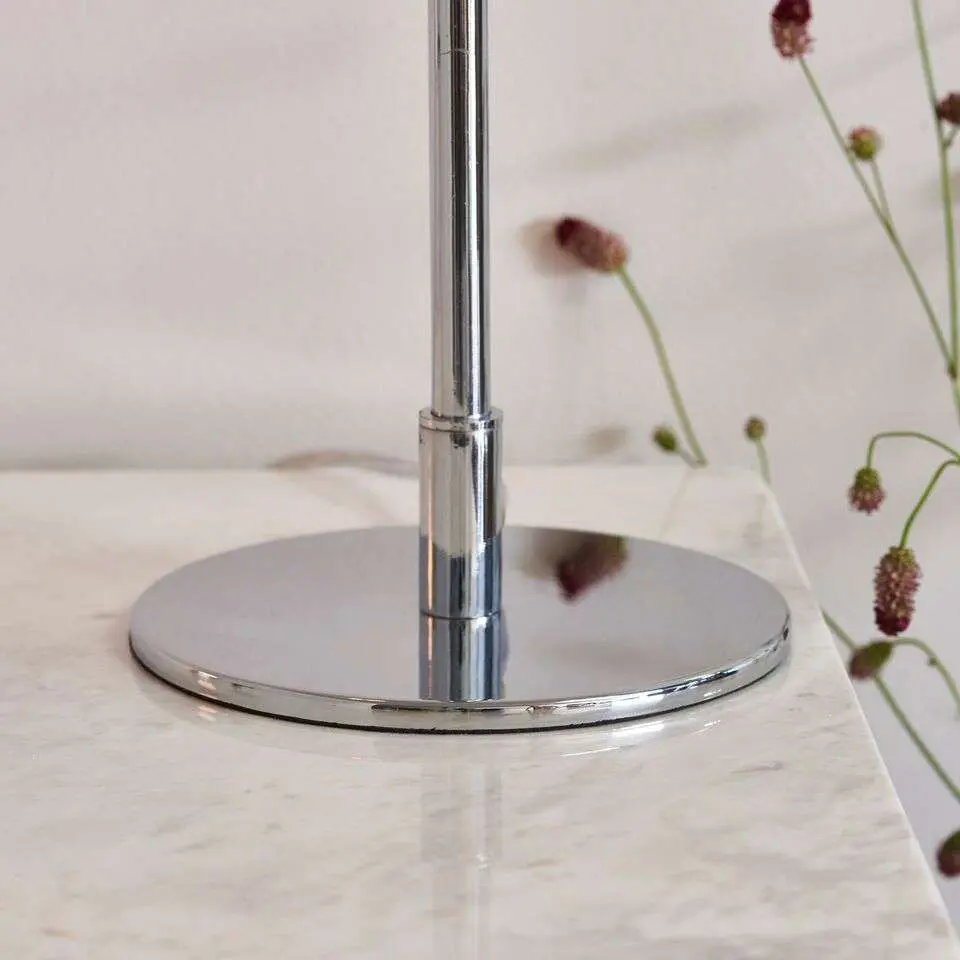 Rubens Table Lamp in Polished Chrome