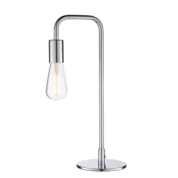 Rubens Table Lamp in Polished Chrome