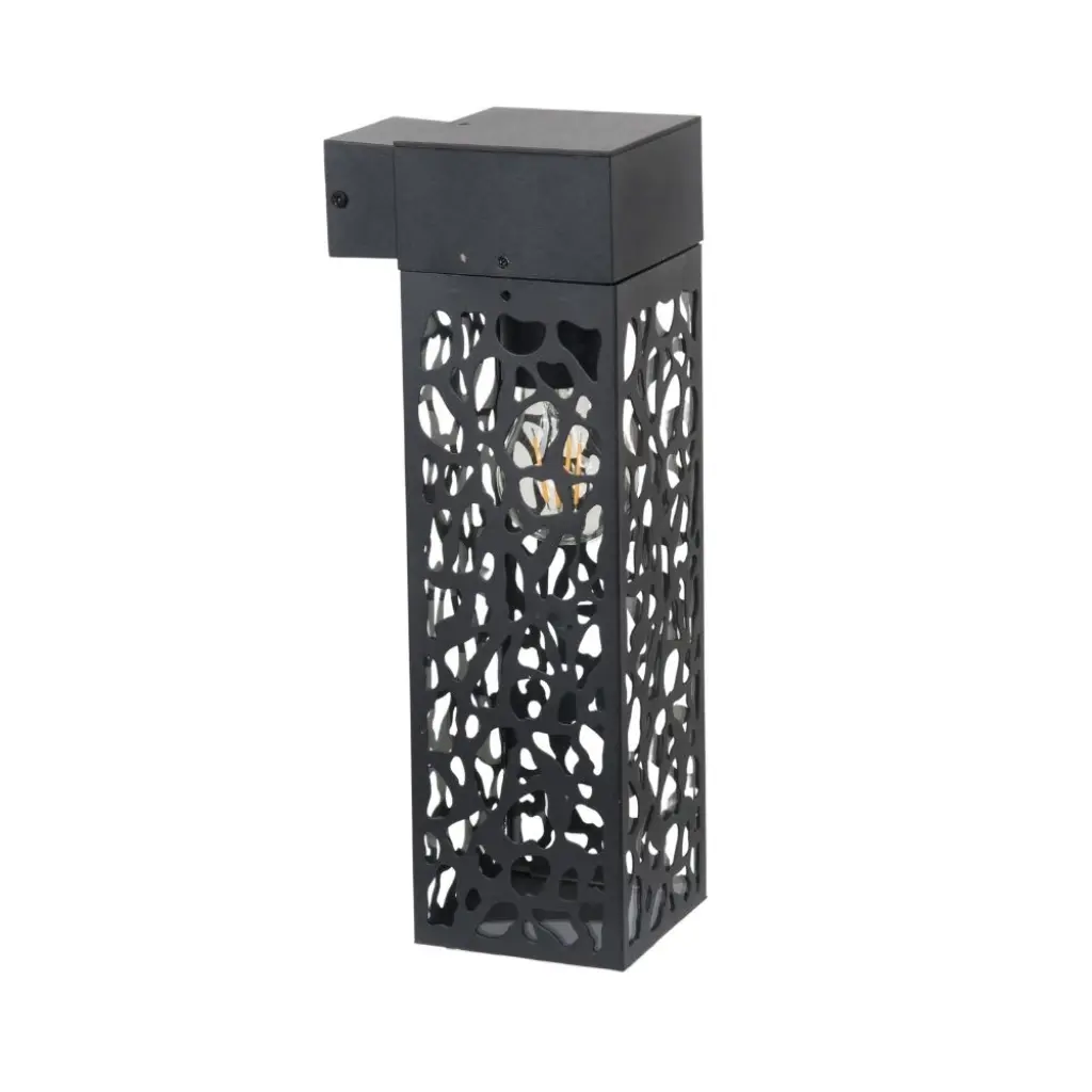 Shelby Black IP44 Wall Light