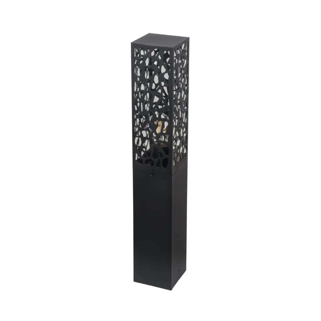 Shelby 600mm Black Bollard