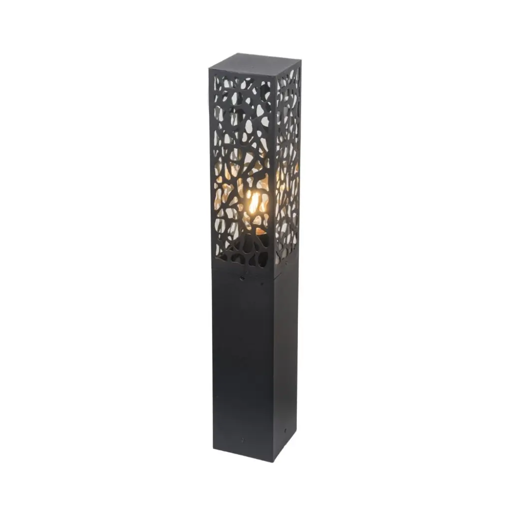 Shelby 600mm Black Bollard