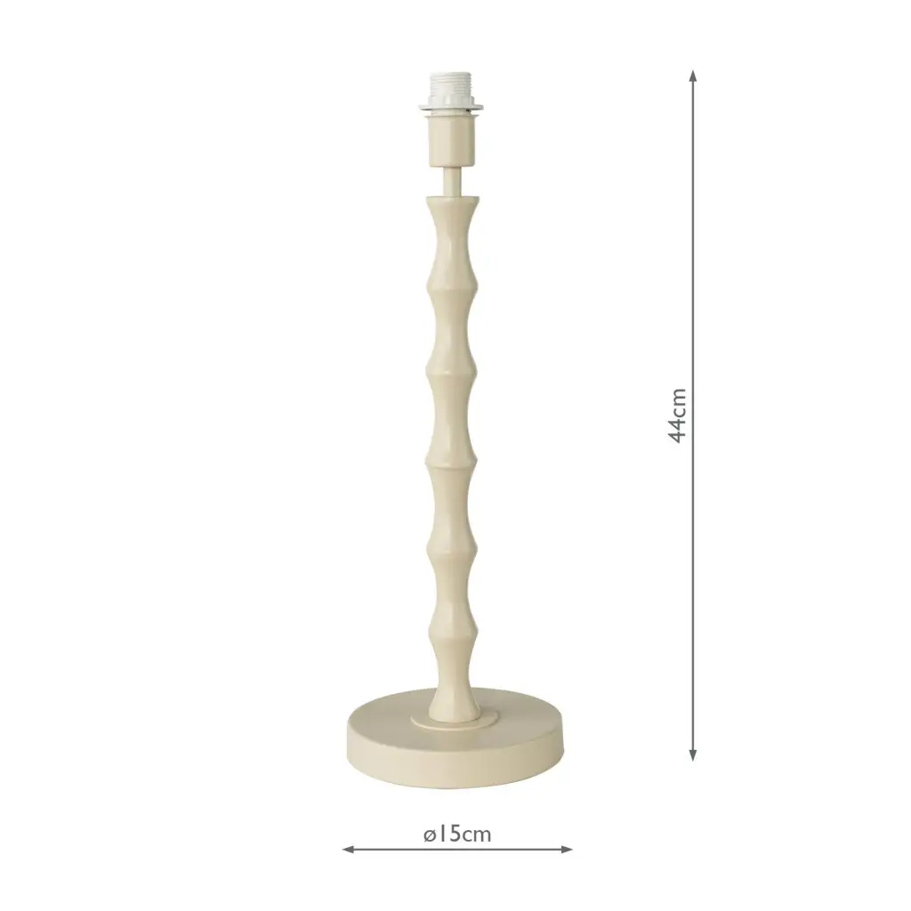 Siyanda Cream Table Lamp Base Only
