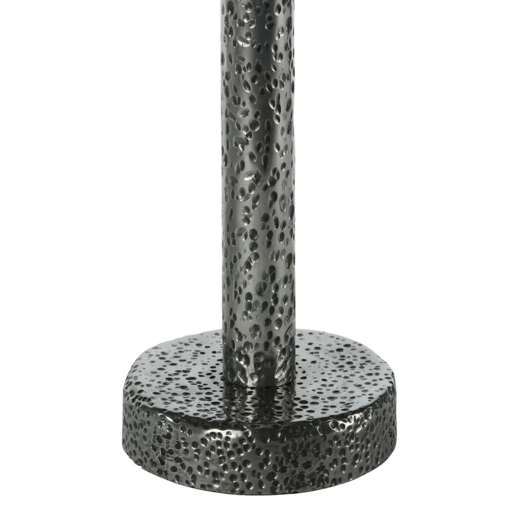 Sloane Hammered Pewter Table Lamp