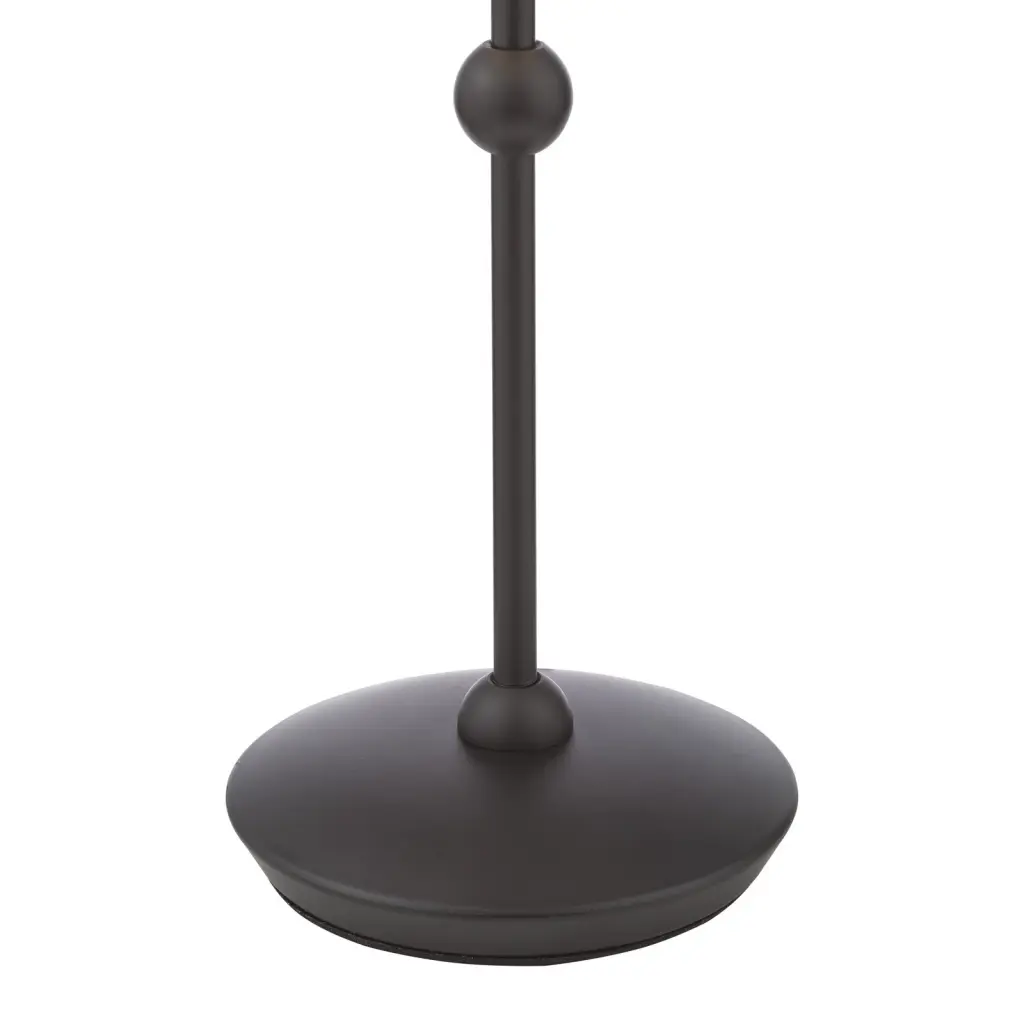 Sosa Matt Black Table Lamp C/W Shade