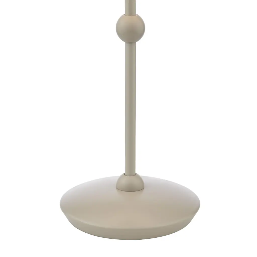 Sosa Matt Taupe Table Lamp C/W Shade