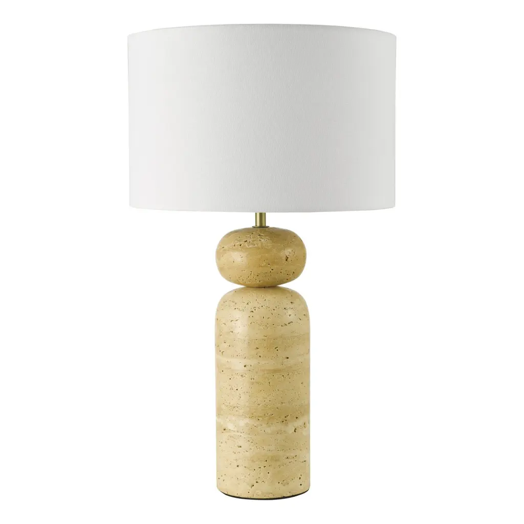 Soyala Brown Table Lamp C/W Shade