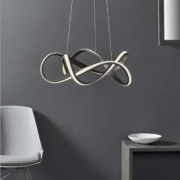 Synergy 44W LED Pendant in Coffee Sand Finish Dia630mm
