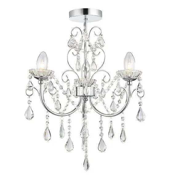 Tabitha 3 Light Semi Flush IP44