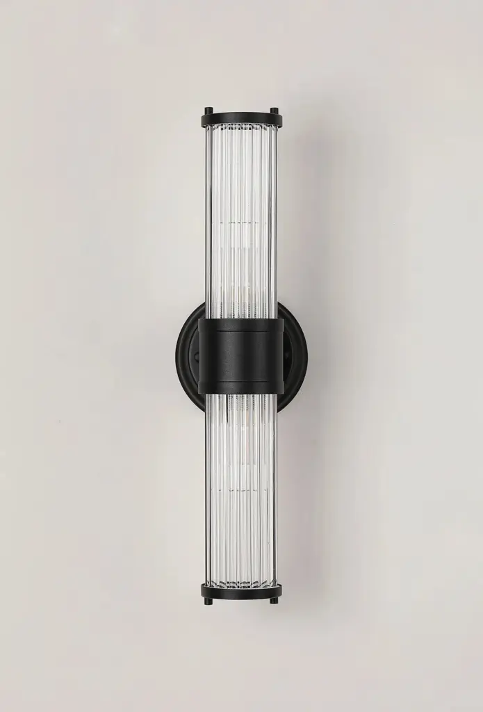 Appeal Up & Down Wall Light in Satin Black