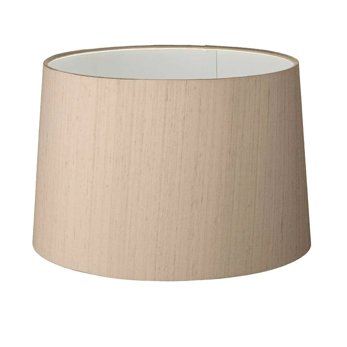 Tapered Silk Drum Shade