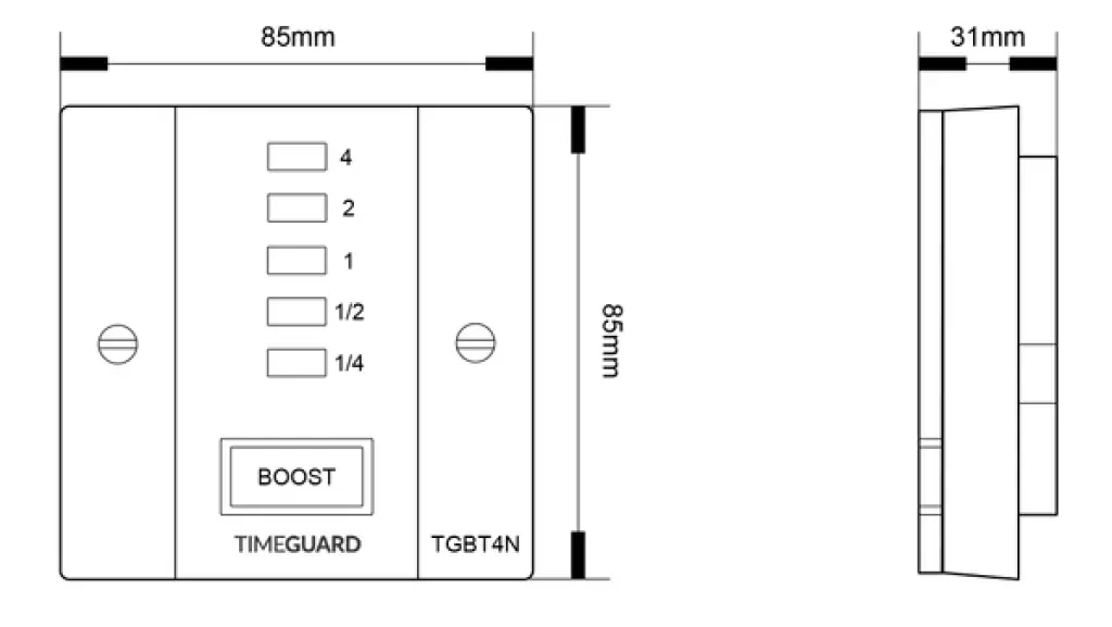 4hr Electronic Boost Timer