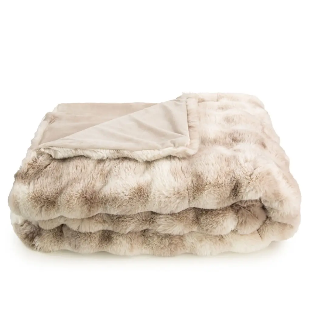 Malini Bermondsey Natural Throw