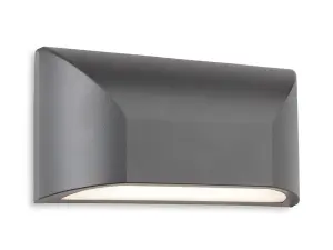 Mission Graphite LED Outdoor Wall Light