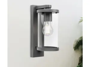 Harley Graphite Wall Lantern