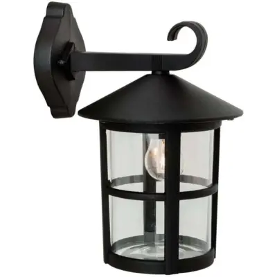 Stratford Downlight Black Hanging Outdoor Lighthouse Lantern