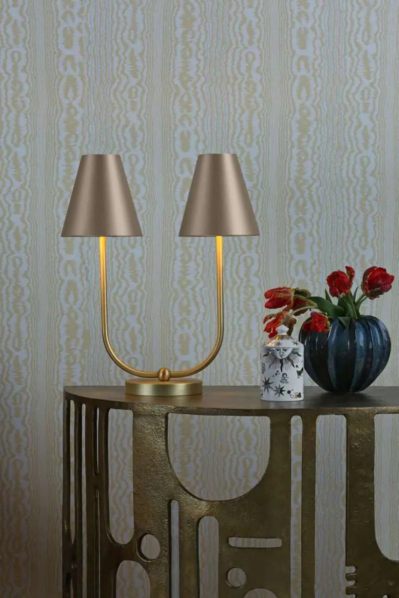 Tofino Butter Brass Table Lamp