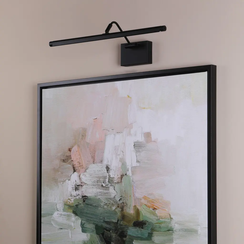 Tyrus 50cm Satin Black LED Picture Light