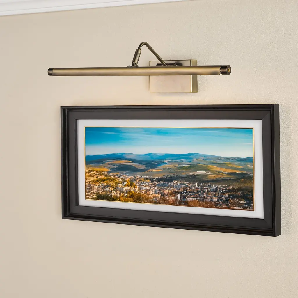 Tyrus 50cm Brushed Bronze LED Picture Light