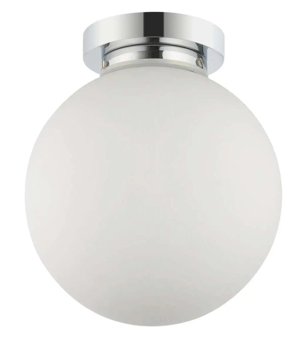 Vanity 1 Light Flush Polished Chrome IP44