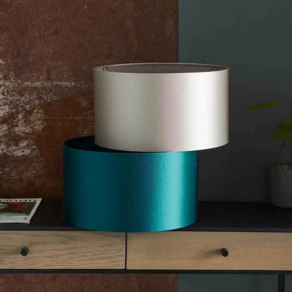 Satin Teal Shade 380mm