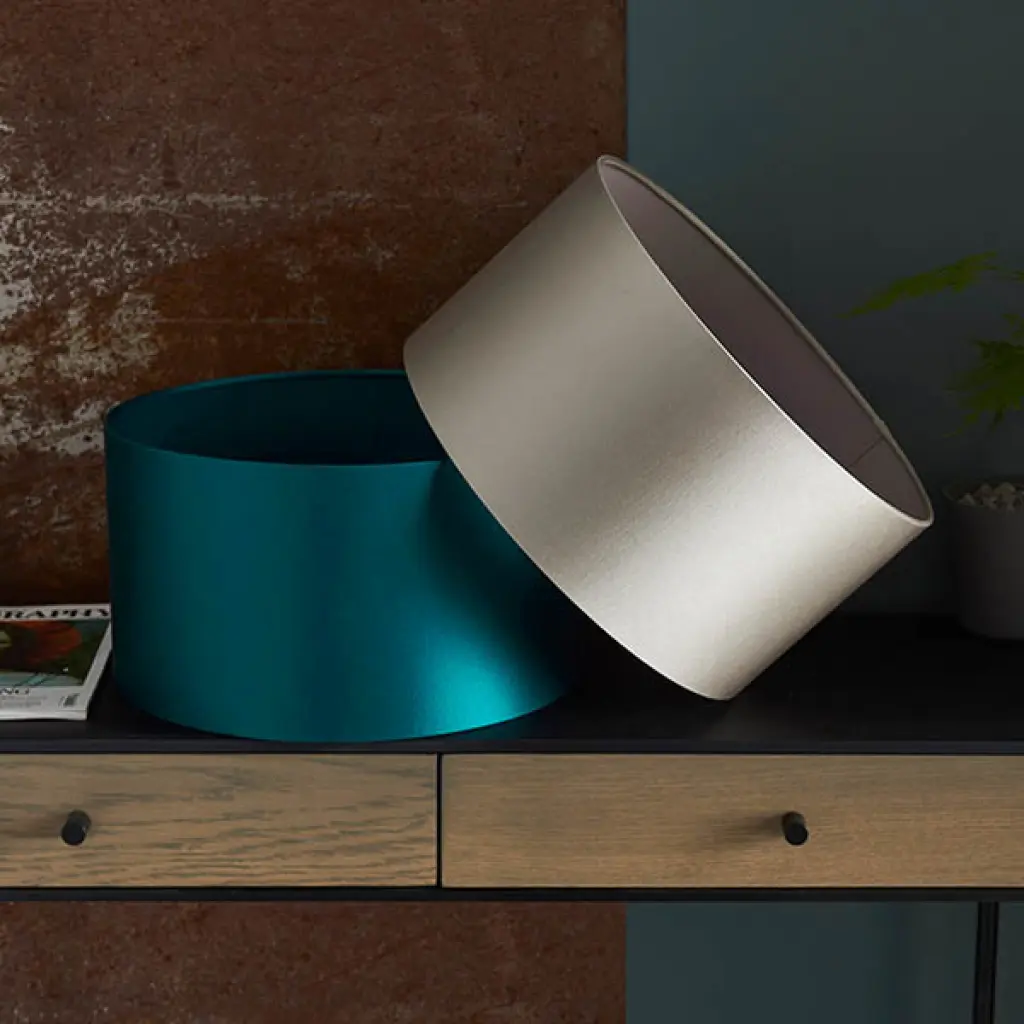 Satin Teal Shade 380mm