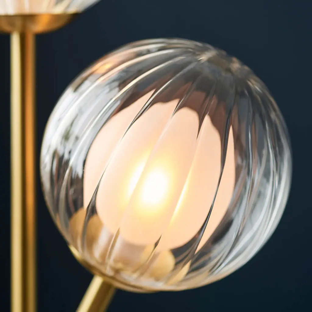 March Table Lamp in Satin Brass