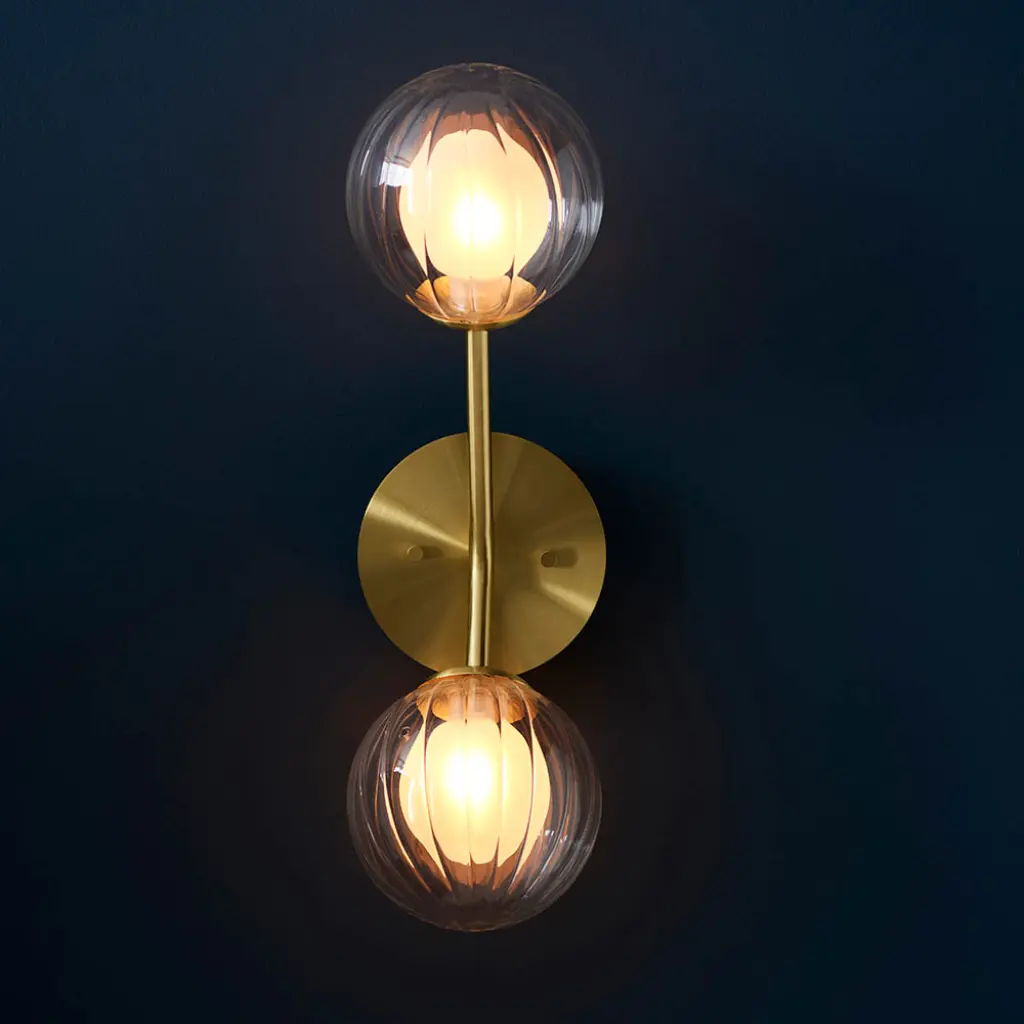 March Wall Light in Satin Brass