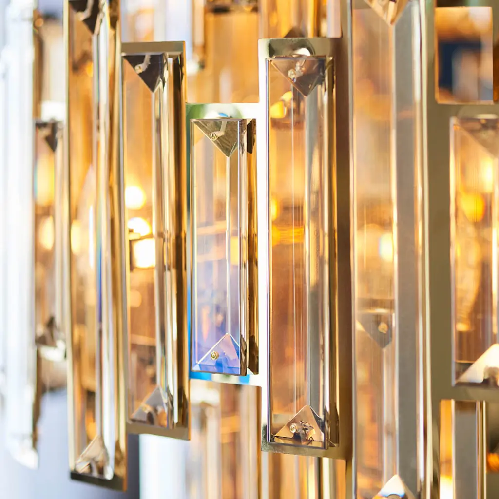 Viviana 15 Light Gold & Champagne Chandelier