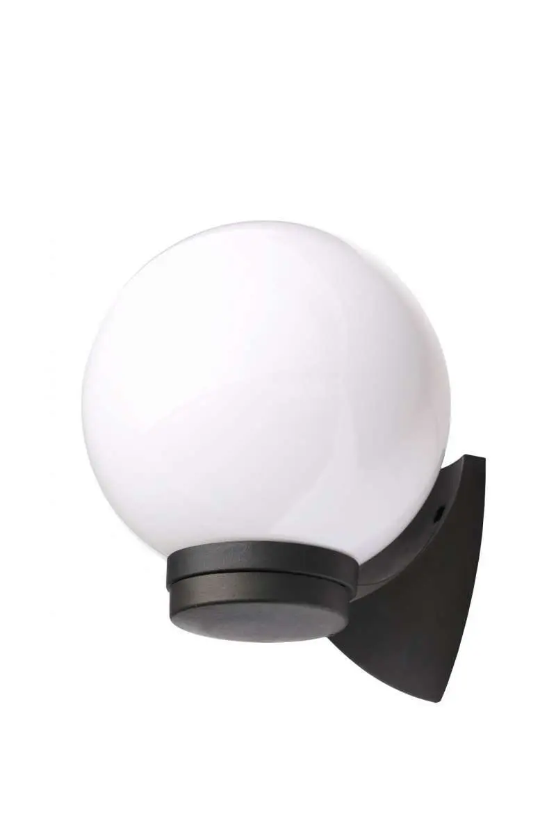 York Opal Globe Wall Lantern IP44